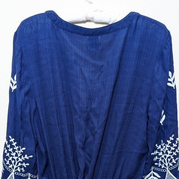 Misa Los Angeles Navy and White Mini Dress - Picture 8 of 14